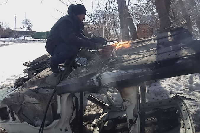 демонтаж металлолома